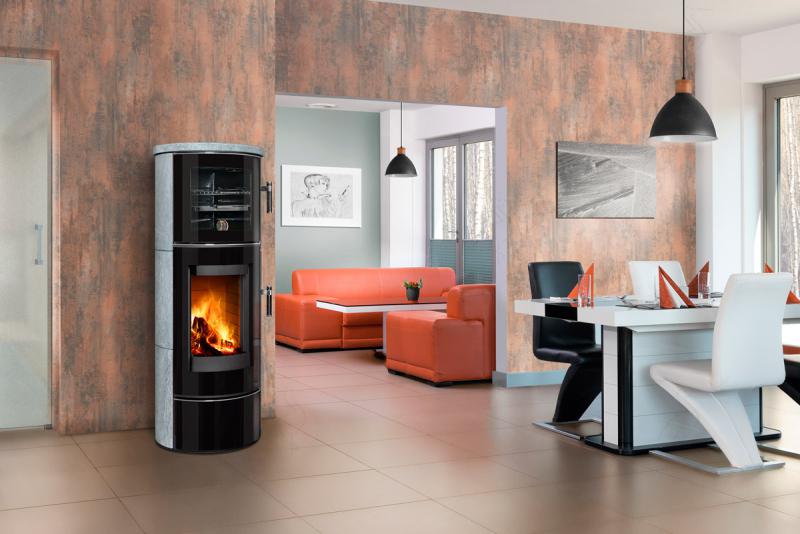 ASKJA BF EX - fireplace stove with oven