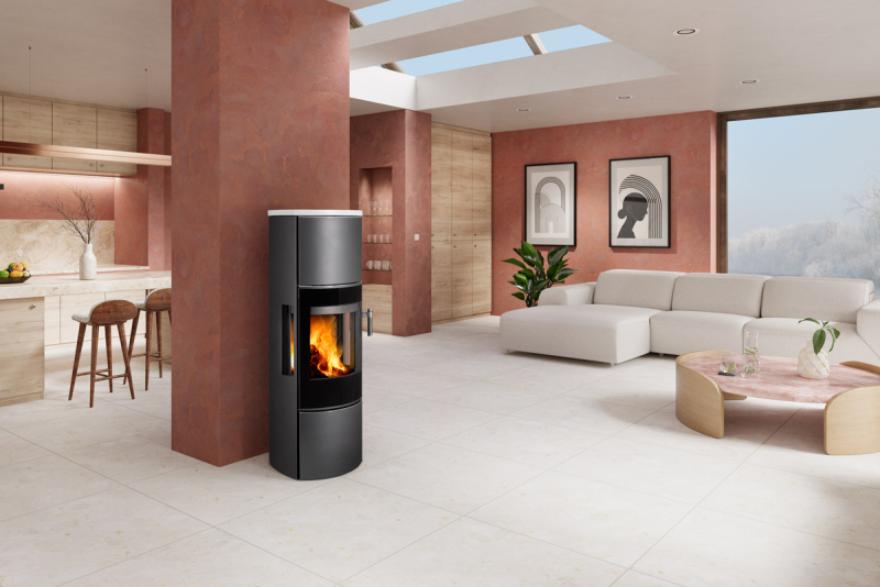 HIERRO H 3S SE - accumulation fireplace stoves