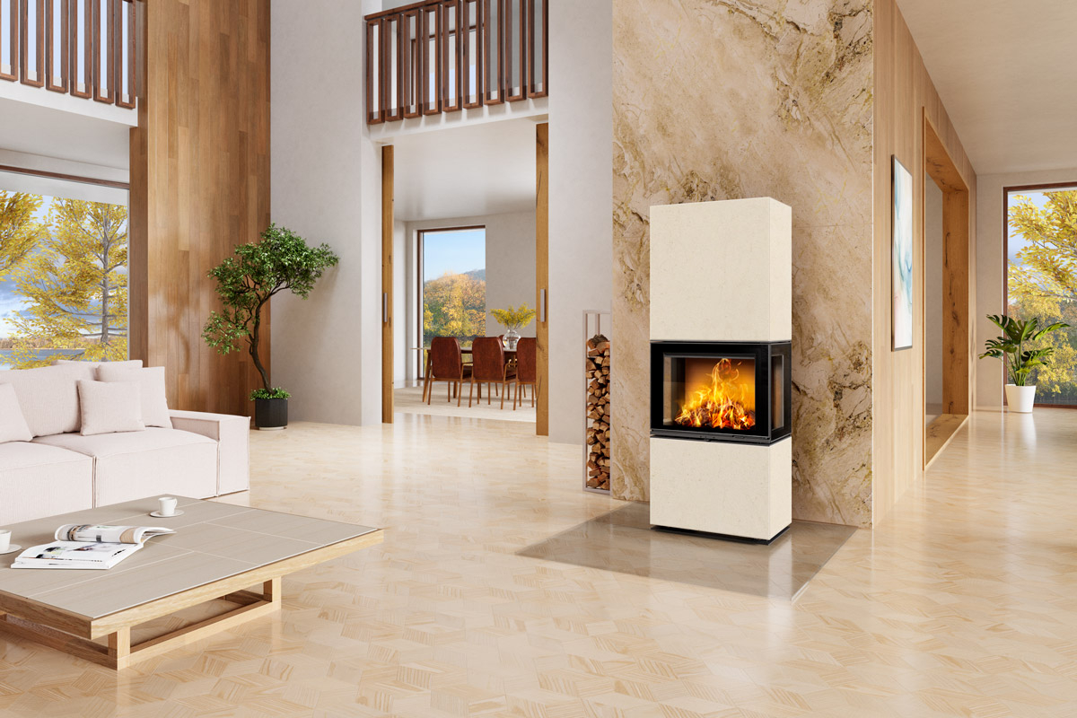 PELEE C GH - Design-Kamin