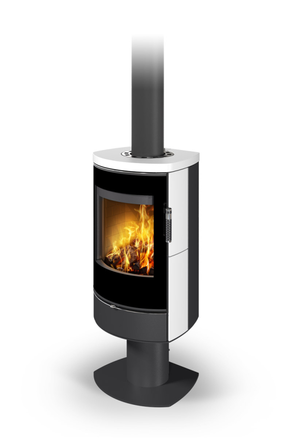 HIERRO T SE - fireplace stoves on a pedestal