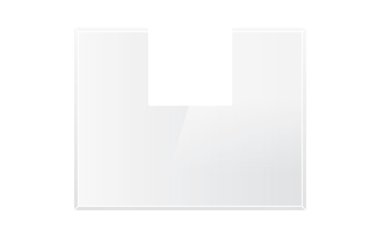 Přísuvné sklo pro designové krby PELEE