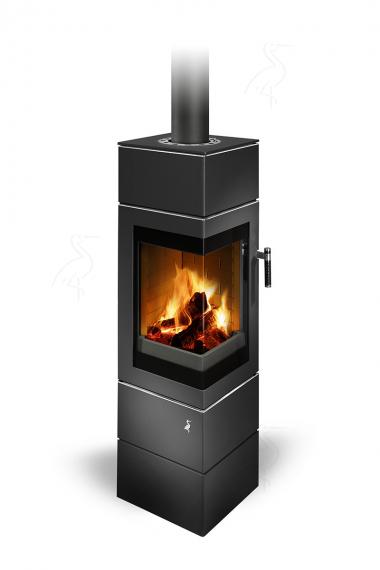 CUADRADO SE - fireplace stove